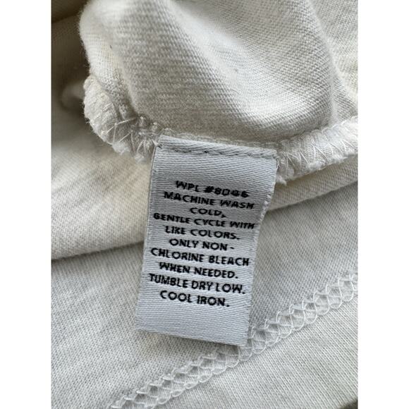 Vintage Y2K Vest Top Womens M Gray White Academic Twee Preppy Back To School - Picture 7 of 11